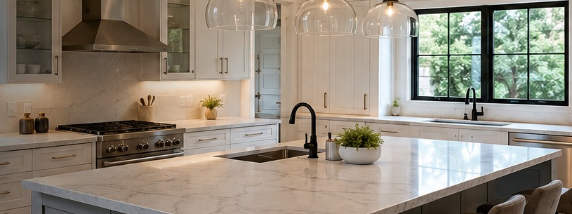 Large remodeled kitchen